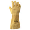 Original Nitty Gritty Rubber-Coated Gloves, Large, Yellow