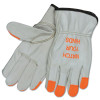 Drivers Gloves, Industrial Grade Cowhide, X-Large, Unlined