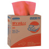 WypAll X80 Towels, Pop-Up Box, Red Hot, 80 per box