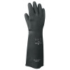 Best Natural Rubber HD Gloves, 40 mil, Large/Size 9, Black/Red
