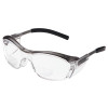 Nuvo Reader Protective Eyewear, +2.0 Diopter, Clear Anti-Fog Lens, Gray Frame