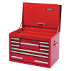 157 Piece Metric Intermediate Set with Top Chest, Steel, Red