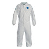 Tyvek Dual Coveralls with Elastic Wrists and Ankles, XL
