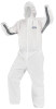 KLEENGUARD A30 Breathable Splash/Particle Protection Stretch Coveralls, Hood, LG