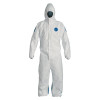 Tyvek Dual Coveralls with attached Hood, XL