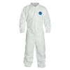 Tyvek Coveralls with Elastic Wrists and Ankles, Medium, White