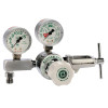 M1 Series Flow Gauge Regulators, Oxygen, 2-15 LPM, CGA-870 Yoke, 3,000 psi inlet