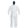 Tyvek IsoClean Coverall with attached Hood, 2XL, 25/BX
