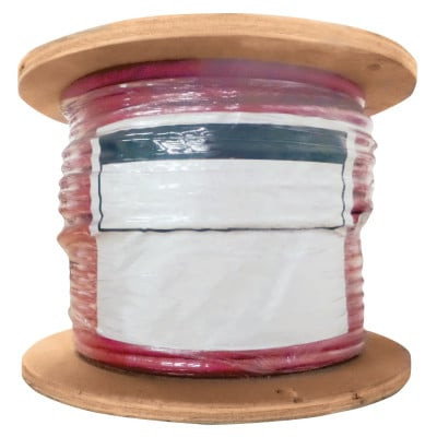 Welding Cable with Foot Markings, 0.08" Insulation, 2/0 AWG, 500 ft