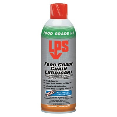 Chain Lubricants Food Grade, 16 oz Aerosol Can PCG Safety