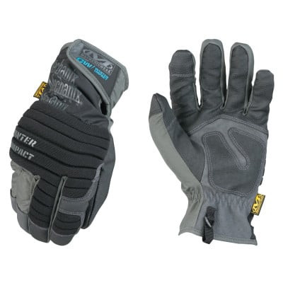 Cold Weather Winter Armor Gloves, Black, Small1