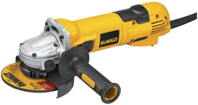 High Performance Angle Grinders, 4.5" Dia, 13 A, 11,000rpm, LockOn Slide Switch PCG Safety