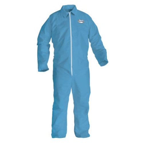 KLEENGUARD A65 Flame Resistant Coveralls, Hood, Elastic Wrists/Ankles, 4XL