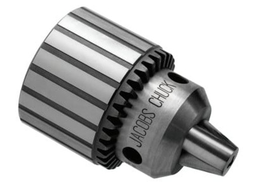 Heavy Duty Plain Bearing Chucks, K3, 1/8 in-5/8 in Cap., Jacobs 3JT Female