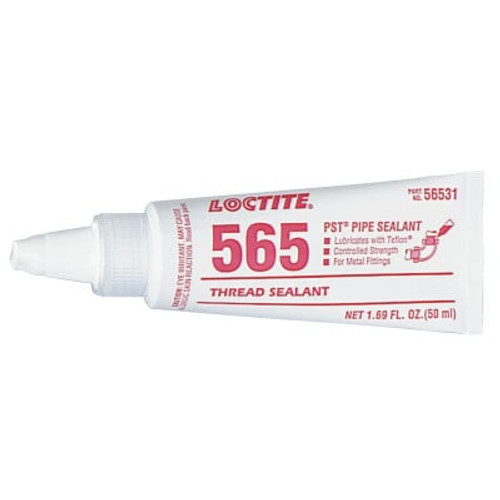 565 PST Thread Sealant, Controlled Strength, 50 mL Tube, White