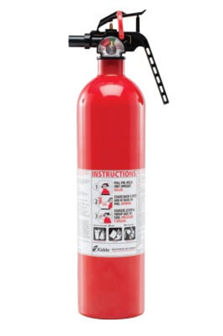 FA110 Home Fire Extinguishers, ABC, w/Retention Strap Bracket, 2.5 lb Cap. Wt.