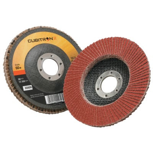 Bee Line Abrasives 0004 T11 Cup Wheel Without Steel Safety Back 4 Diameter 5/8-11 Arb A16Q Grit 2 Thick 