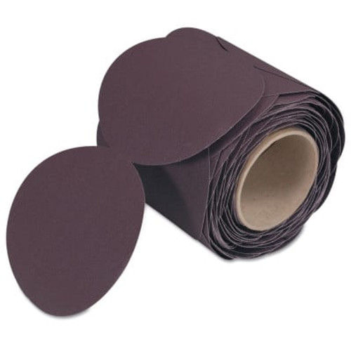 Stikit Disc Rolls 241D, Aluminum Oxide, 5 in Dia., P50 Grit