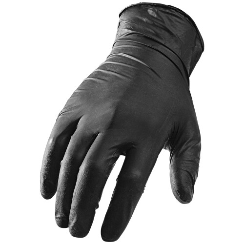 PCG Black Industrial Nitrile Gloves Powder Free, 6 Mil XL PCG Safety