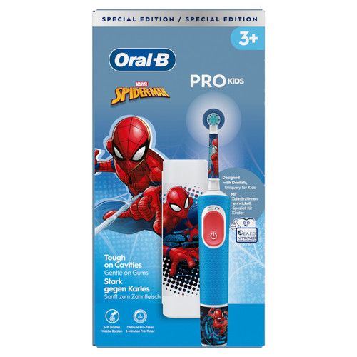 Oral-B Pro Kids Spiderman Electric Toothbrush 3+