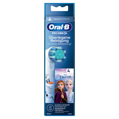 Oral-B Pro Kids 3+ Frozen Toothbrush Heads x4
