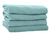 hand towel ring spun seafoam green 16x27 salon