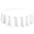 White Round SimplyPoly Tablecloth