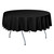 Round Basic Polyester Tablecloths
