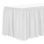 Basic Polyester Shirred Pleat Table Skirting