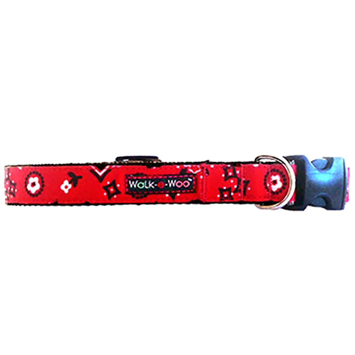 red bandana dog collar