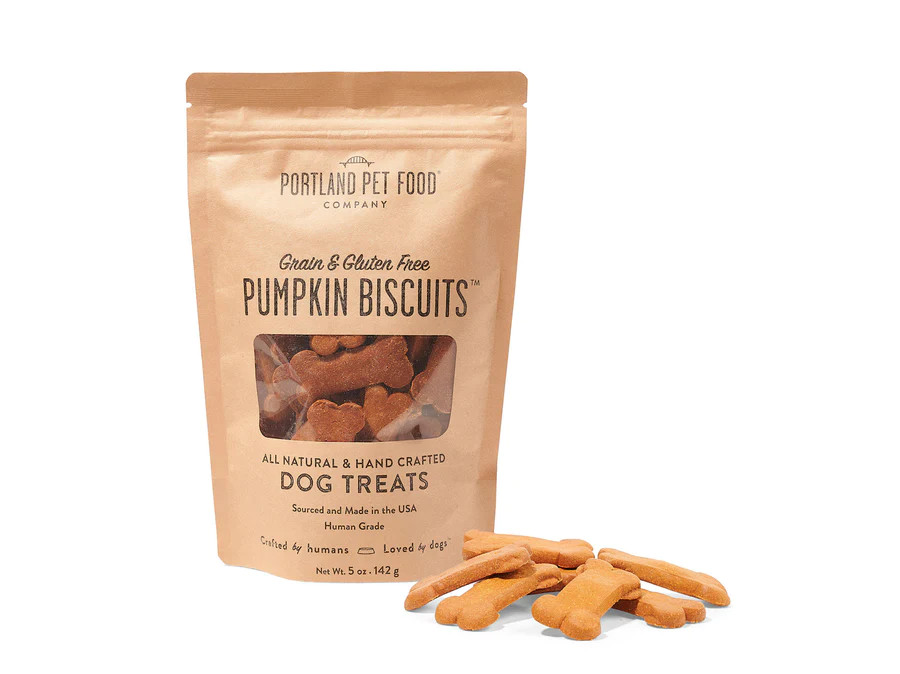 Portland Pet Food Company Pumpkin Biscuits Dog Shop Treats