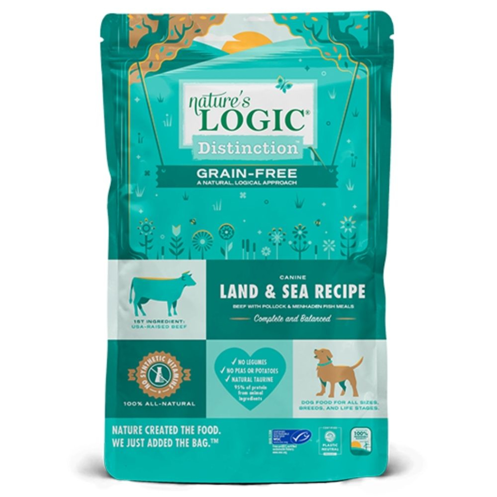 Nature's Logic Distinction Land & Sea 24lb Dog Shop Dry Dog Food