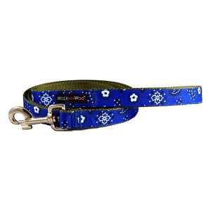 Walk-E-Woo Blue Bandana Lead Walk-E-Woo Blue Bandana Lead