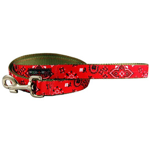 Walk-E-Woo Red Bandana Lead Walk-E-Woo Red Bandana Lead