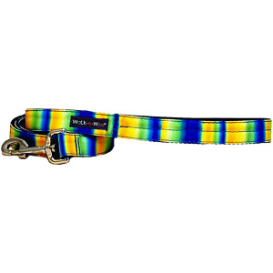 Walk-E-Woo Tie Dye - Blue & Green Lead Walk-E-Woo Tie Dye - Blue & Green Lead