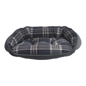 Bowsers Crescent Bed - Greystone Tartan Bowsers Crescent Bed - Greystone Tartan