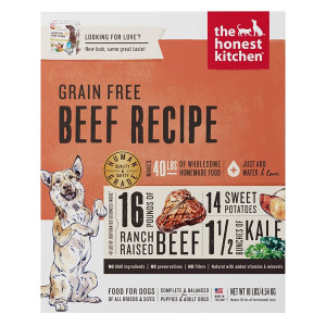 Honest Kitchen Grain Free Beef Honest Kitchen Grain Free Beef