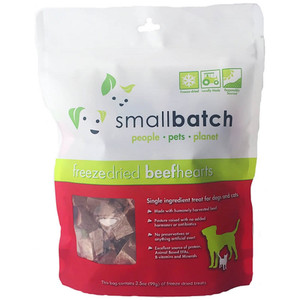 Small Batch Freeze Dried Beef Heart Treats Small Batch Freeze Dried Beef Heart Treats