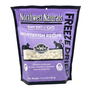 Northwest Naturals Whitefish Freeze Dried Cat Food Northwest Naturals Whitefish Freeze Dried Cat Food