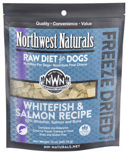 Northwest Naturals Whitefish Freeze Dried Dog Food - 12 oz Northwest Naturals Whitefish Freeze Dried Dog Food - 12 oz