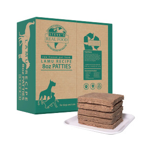 Steve's Real Food Frozen Dog Food Patties - 14 lb Lamu Steve's Real Food Frozen Dog Food Patties - 14 lb Lamu