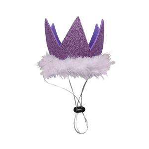 Party Crown Purple - Large Party Crown Purple - Large