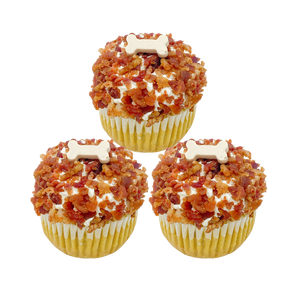 BARKERY PB BACON CUPCAKES (3-PACK) BARKERY PB BACON CUPCAKES (3-PACK)