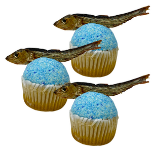 Barkery Pumpkin Fish Cupcake (3-PACK) Barkery Pumpkin Fish Cupcake (3-PACK)