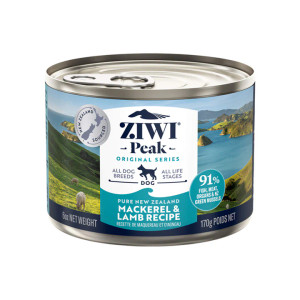 Ziwi Peak Canned Dog Food - Mackerel & Lamb 6 oz Ziwi Peak Canned Dog Food - Mackerel & Lamb 6 oz