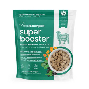 SMALL BATCH SUPER BOOSTER DOG & CAT TREATS - LAMB - 7 OZ SMALL BATCH SUPER BOOSTER DOG & CAT TREATS - LAMB - 7 OZ
