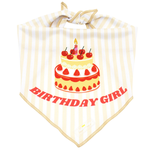 Retro Birthday Girl Bandana - M