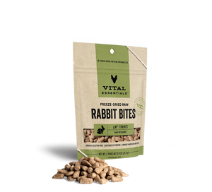 Vital Essential Cat Treats - Rabbit Bites Vital Essential Cat Treats - Rabbit Bites