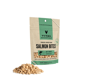 Vital Essentials Cat Treats - Salmon Bites Vital Essentials Cat Treats - Salmon Bites