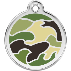 Red Dingo Enamel Camouflage Green Red Dingo Enamel Camouflage Green